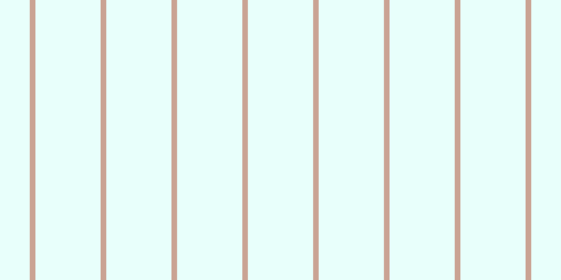 #d4fffa (50%), #caa393 vertical lines, eight pixels wide, ninety-three pixels apart