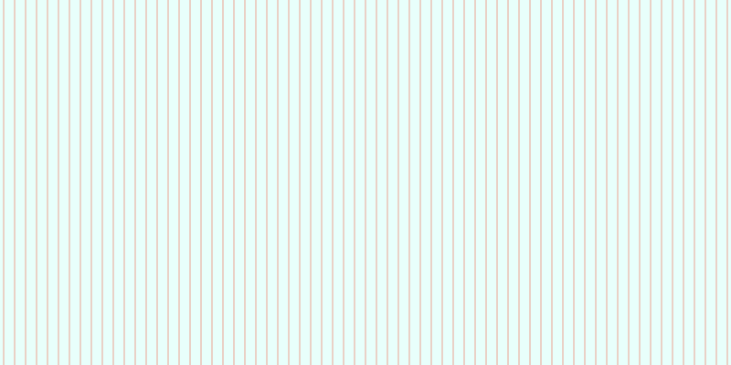 #d4fffa (50%), #eba393 vertical lines, one pixels wide, eleven pixels apart