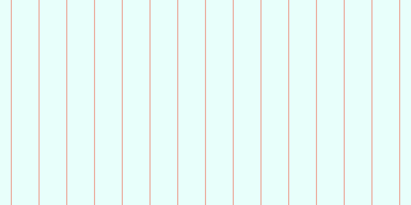 #d4fffa (50%), #eba393 vertical lines, two pixels wide, fifty-two pixels apart