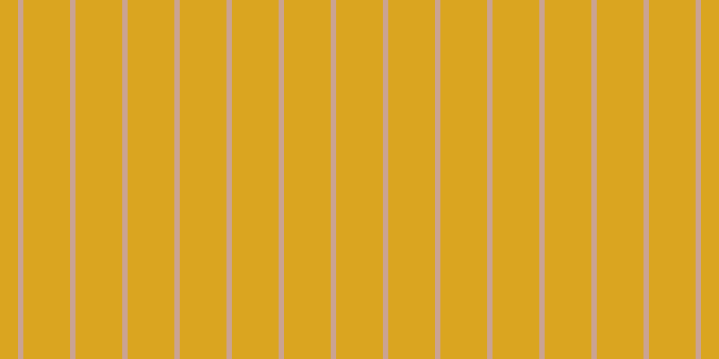 Goldenrod, #caa393 vertical lines, six pixels wide, fifty-two pixels apart