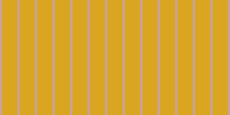 Goldenrod, #caa393 vertical lines, nine pixels wide, fifty-two pixels apart