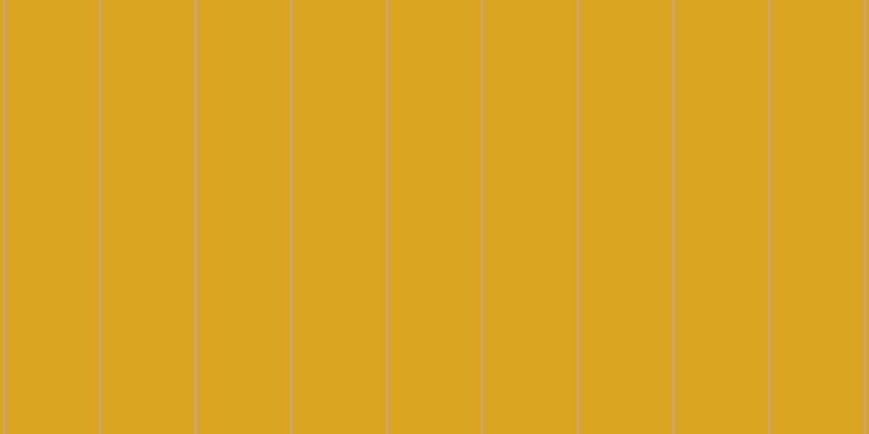 Goldenrod, #caa393 vertical lines, two pixels wide, eighty-six pixels apart