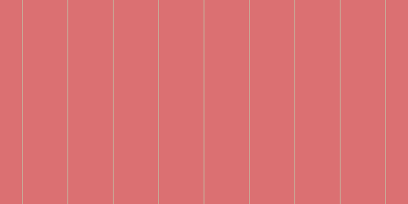 #db7072, #caa393 vertical lines, two pixels wide, eighty-seven pixels apart
