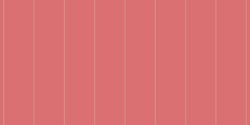 #db7072, #caa393 vertical lines, two pixels wide, ninety-five pixels apart