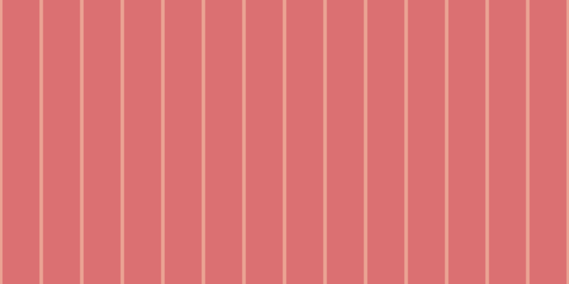 #db7072, #eba393 vertical lines, five pixels wide, fifty-two pixels apart