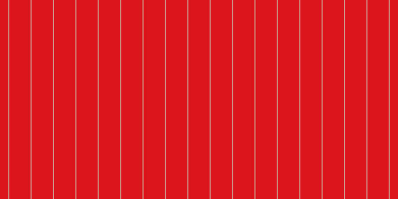 #dc141b, #caa393 vertical lines, two pixels wide, forty-three pixels apart