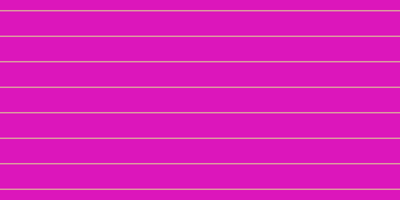 #dc16bb, #dbd393 horizontal lines, two pixels wide, forty-nine pixels apart