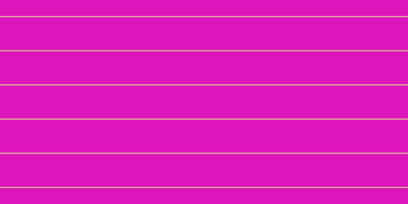 #dc16bb, #dbd393 horizontal lines, two pixels wide, sixty-five pixels apart