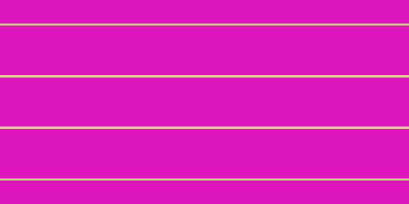 #dc16bb, #dbd393 horizontal lines, four pixels wide, ninety-seven pixels apart