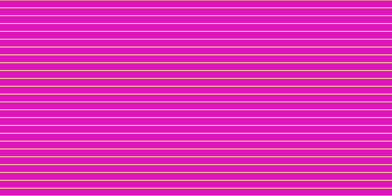 #dc16bb, #fcd393 horizontal lines, two pixels wide, fourteen pixels apart