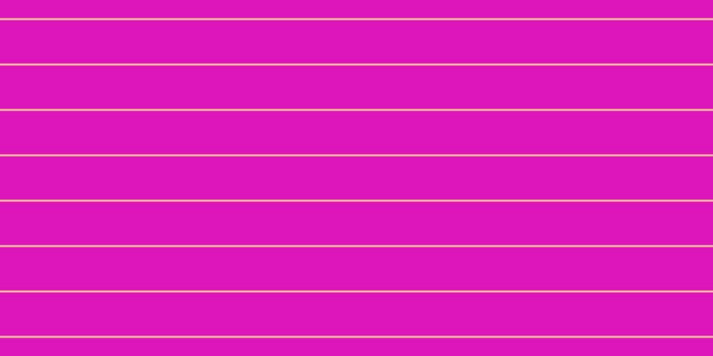 #dc16bb, #fcd393 horizontal lines, two pixels wide, forty-nine pixels apart