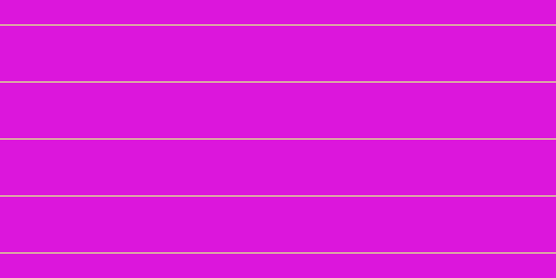 #dc16dc, #dbd393 horizontal lines, two pixels wide, eighty pixels apart