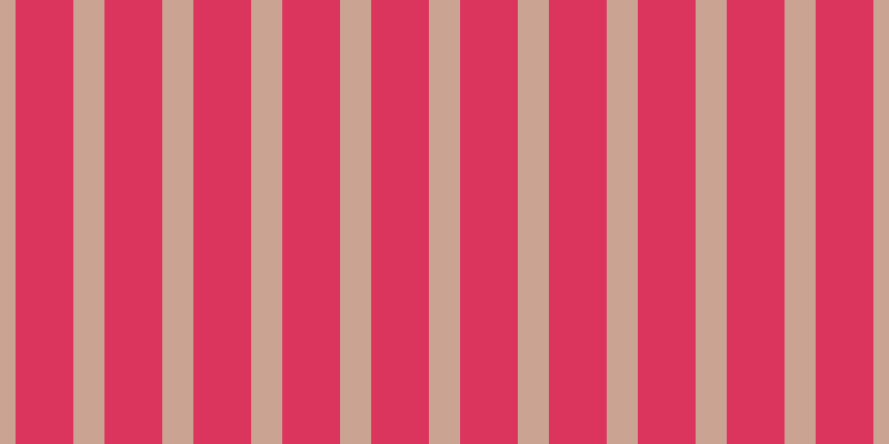 #dc355d, #caa393 vertical lines, twenty-eight pixels wide, fifty-two pixels apart