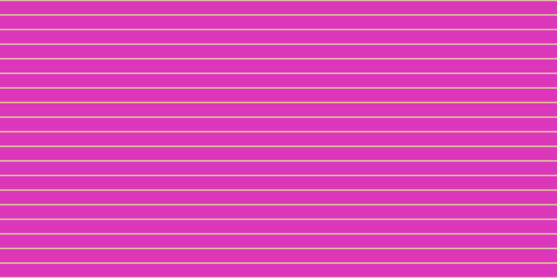 #dc37bb, #dbd393 horizontal lines, two pixels wide, nineteen pixels apart