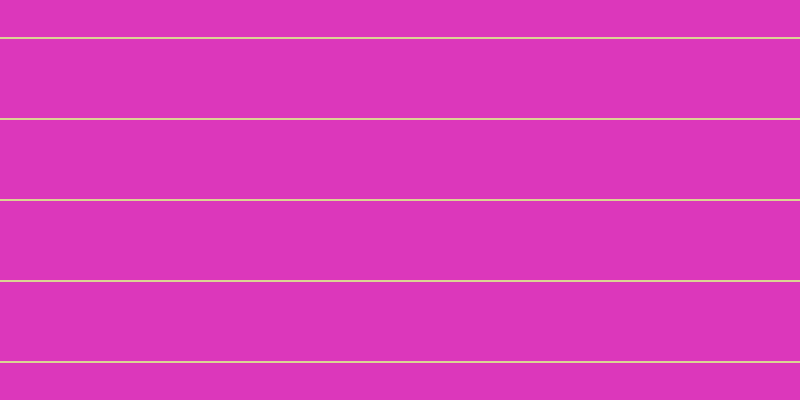 #dc37bb, #dbd393 horizontal lines, two pixels wide, seventy-nine pixels apart