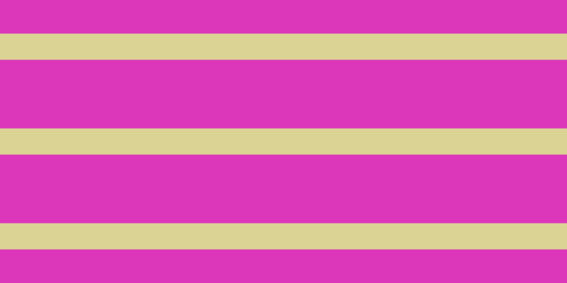#dc37bb, #dbd393 horizontal lines, thirty-seven pixels wide, ninety-seven pixels apart