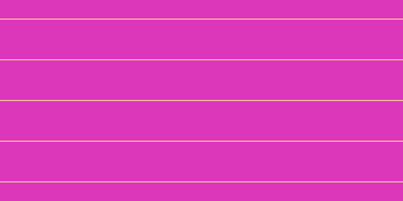 #dc37bb, #fcd393 horizontal lines, two pixels wide, seventy-nine pixels apart