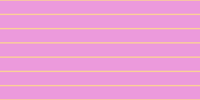 #dc37bb (50%), #fcd393 horizontal lines, five pixels wide, fifty-two pixels apart