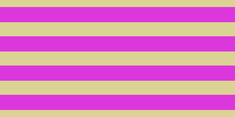 #dc37dc, #dbd393 horizontal lines, forty-eight pixels wide, fifty-two pixels apart