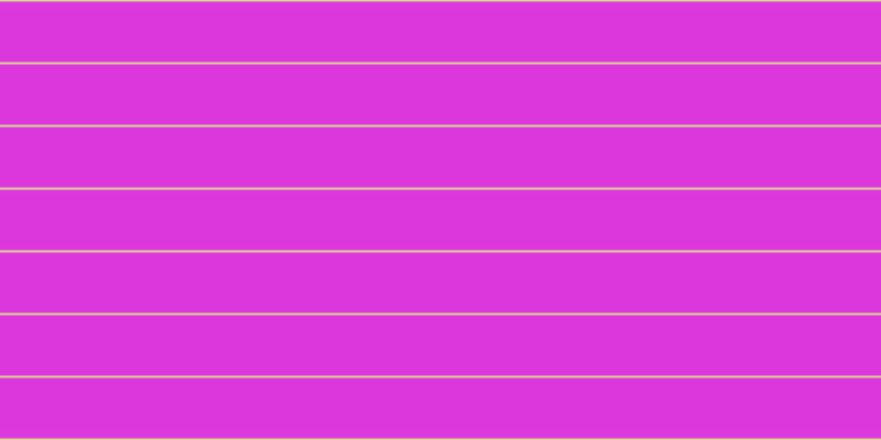 #dc37dc, #dbd393 horizontal lines, two pixels wide, fifty-five pixels apart