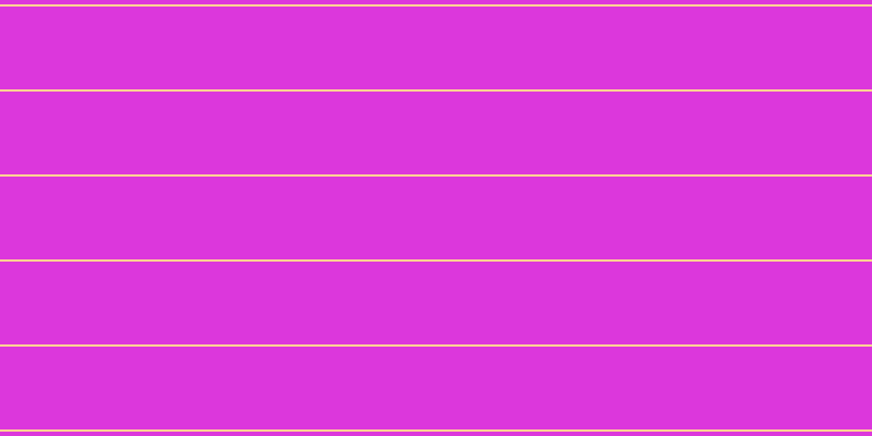 #dc37dc, #fcd393 horizontal lines, two pixels wide, seventy-six pixels apart