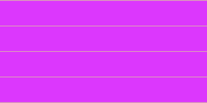 #dc37fd, #dbd393 horizontal lines, two pixels wide, ninety-seven pixels apart