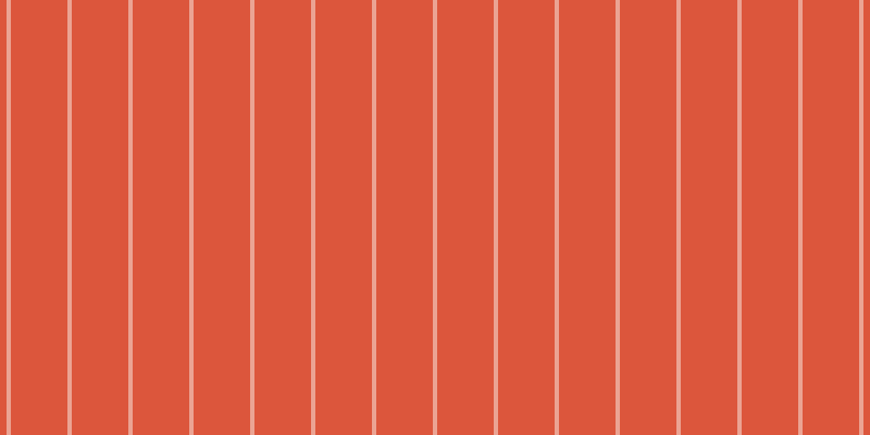 #dc563c, #eba393 vertical lines, four pixels wide, fifty-two pixels apart