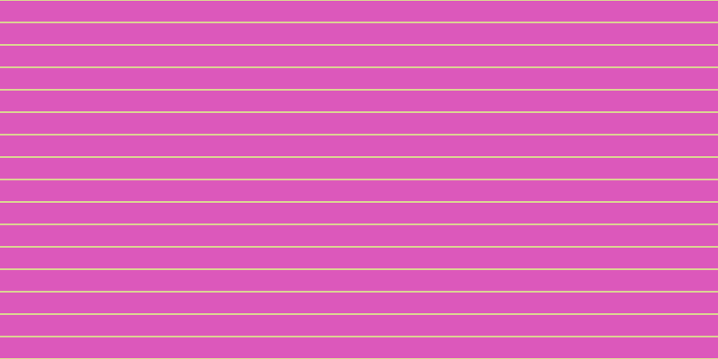 #dc58bb, #dbd393 horizontal lines, two pixels wide, twenty-three pixels apart