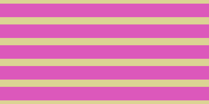 #dc58bb, #dbd393 horizontal lines, twenty-eight pixels wide, fifty-two pixels apart