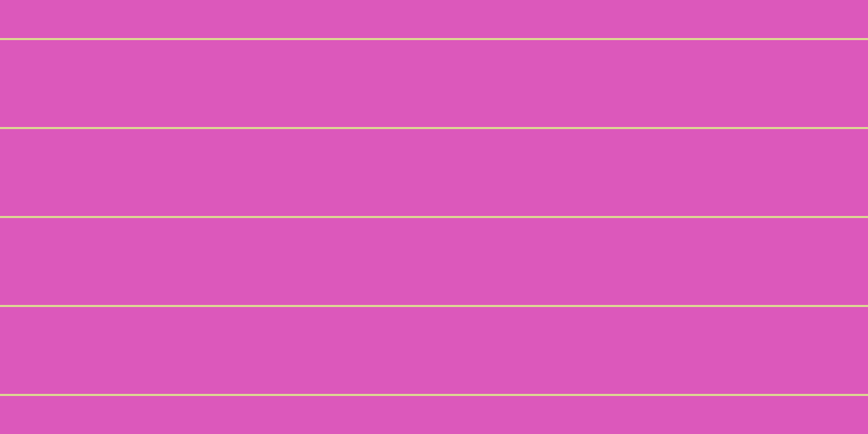 #dc58bb, #dbd393 horizontal lines, two pixels wide, eighty pixels apart