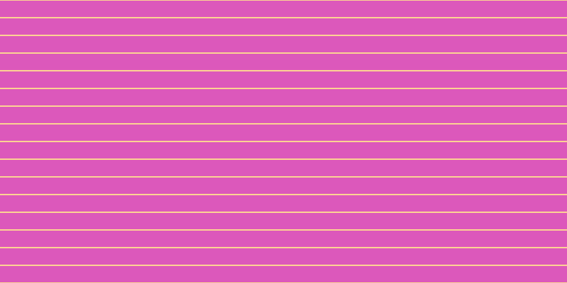 #dc58bb, #fcd393 horizontal lines, two pixels wide, twenty-three pixels apart