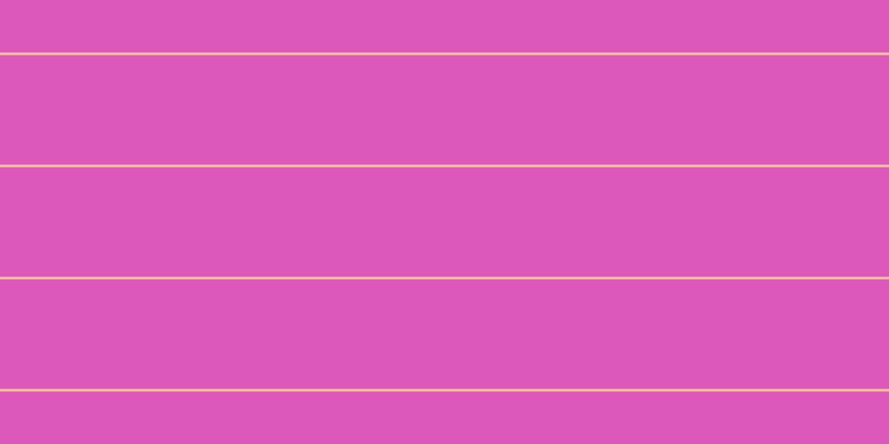 #dc58bb, #fcd393 horizontal lines, two pixels wide, ninety-nine pixels apart
