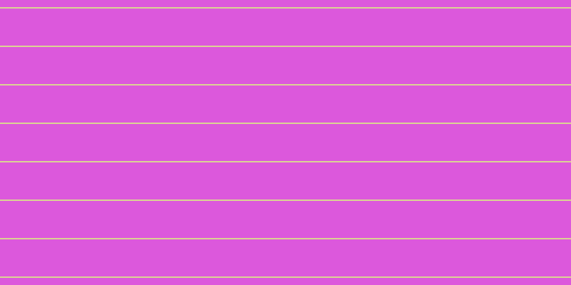 #dc58dc, #dbd393 horizontal lines, two pixels wide, fifty-two pixels apart