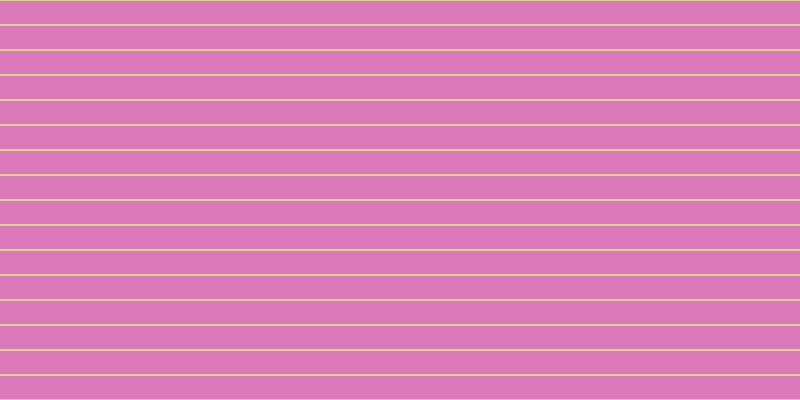 #dc79bb, #dbd393 horizontal lines, two pixels wide, twenty-three pixels apart
