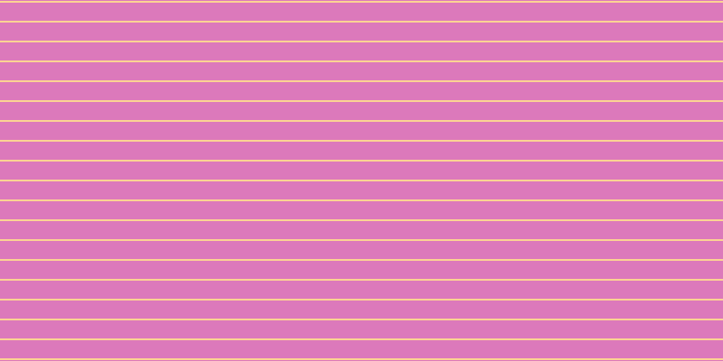 #dc79bb, #fcd393 horizontal lines, two pixels wide, twenty pixels apart