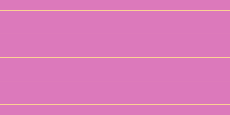 #dc79bb, #fcd393 horizontal lines, two pixels wide, eighty pixels apart