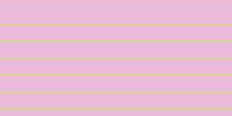 #dc79bb (50%), #dbd393 horizontal lines, six pixels wide, fifty-two pixels apart