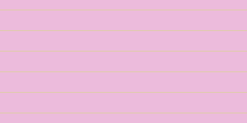 #dc79bb (50%), #dbd393 horizontal lines, two pixels wide, sixty-five pixels apart