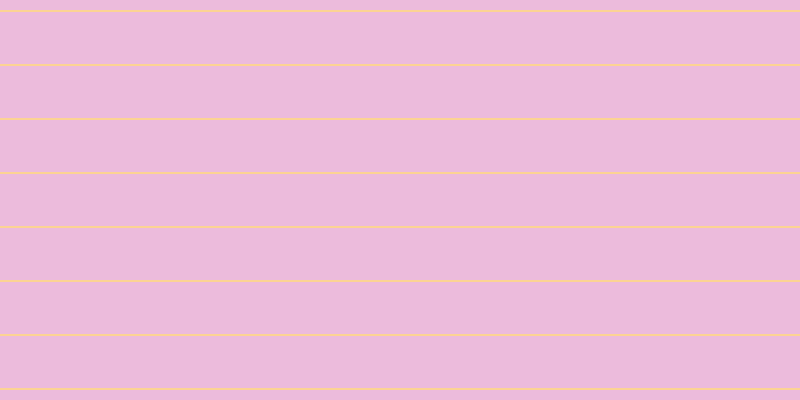 #dc79bb (50%), #fcd393 horizontal lines, two pixels wide, fifty-two pixels apart