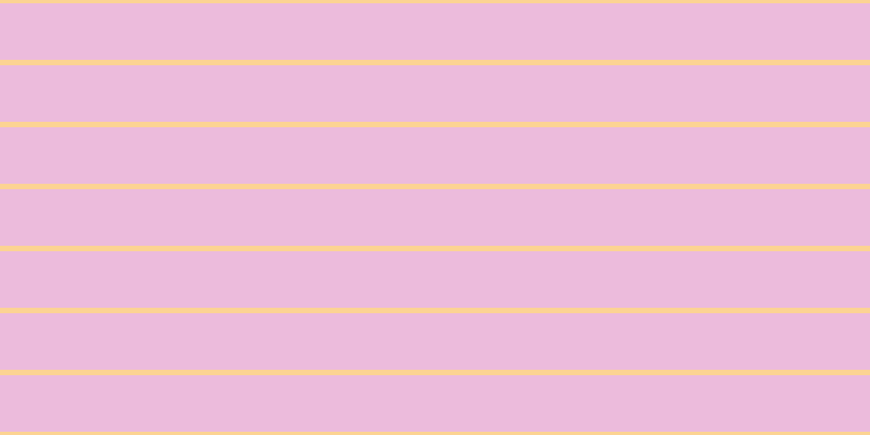 #dc79bb (50%), #fcd393 horizontal lines, five pixels wide, fifty-two pixels apart