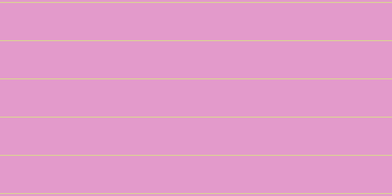 #dc79bb (75%), #dbd393 horizontal lines, two pixels wide, seventy-six pixels apart