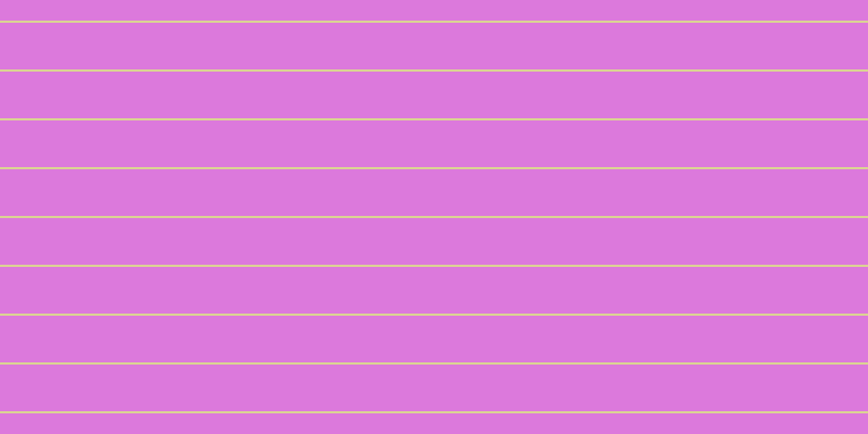 #dc79dc, #dbd393 horizontal lines, two pixels wide, forty-three pixels apart