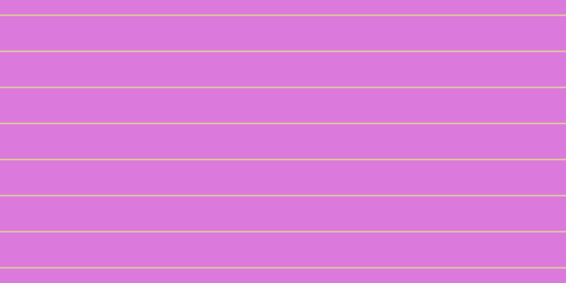 #dc79dc, #dbd393 horizontal lines, two pixels wide, forty-nine pixels apart