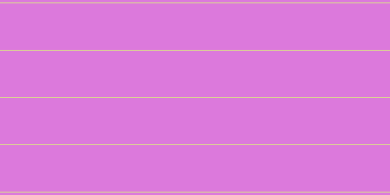 #dc79dc, #dbd393 horizontal lines, two pixels wide, ninety-five pixels apart