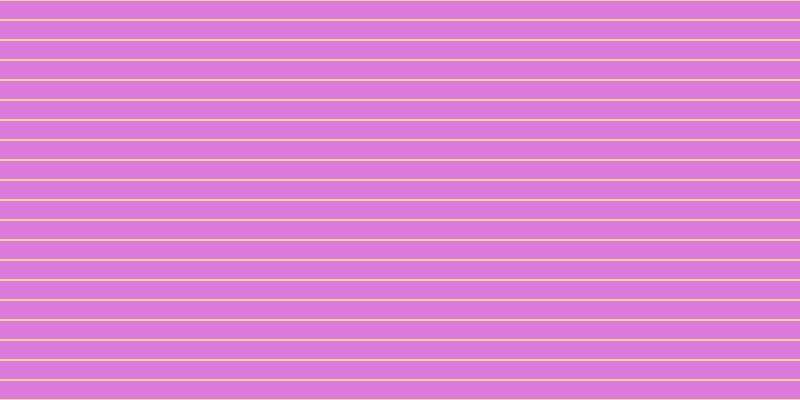 #dc79dc, #fcd393 horizontal lines, two pixels wide, eighteen pixels apart