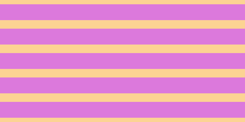 #dc79dc, #fcd393 horizontal lines, twenty-eight pixels wide, fifty-two pixels apart