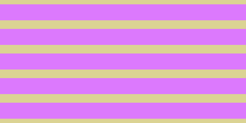 #dc79fd, #dbd393 horizontal lines, twenty-eight pixels wide, fifty-two pixels apart