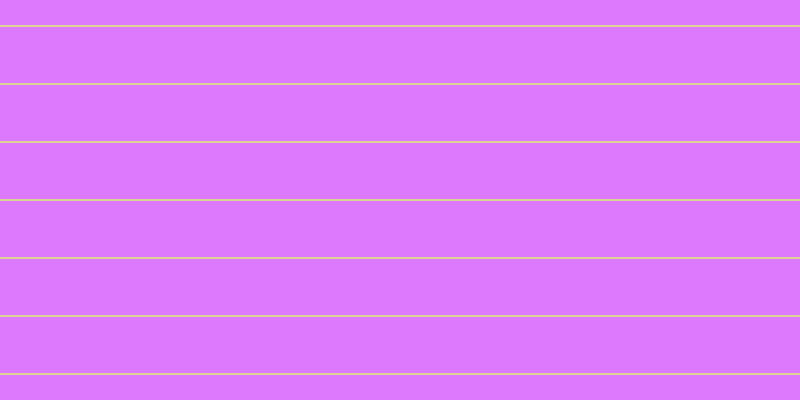 #dc79fd, #dbd393 horizontal lines, two pixels wide, fifty-six pixels apart