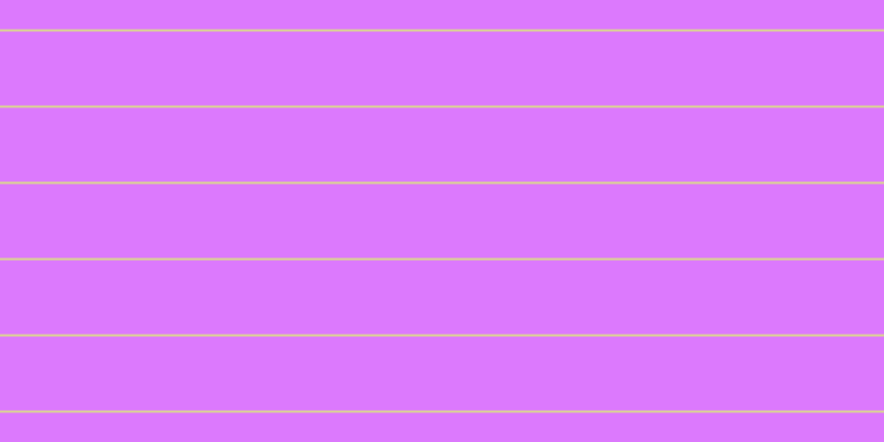 #dc79fd, #dbd393 horizontal lines, two pixels wide, sixty-seven pixels apart