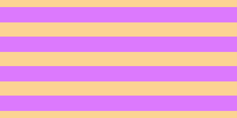 #dc79fd, #fcd393 horizontal lines, forty-eight pixels wide, fifty-two pixels apart